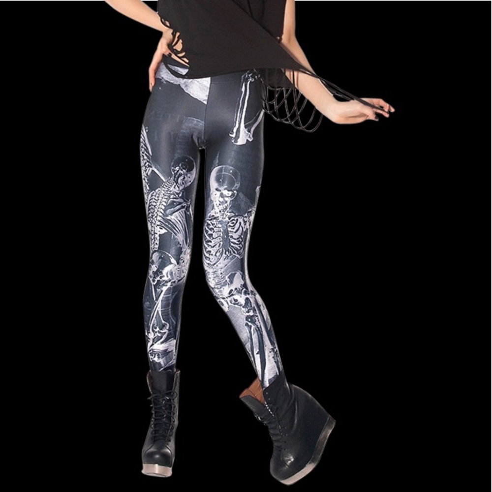 SUPER RARE! Resurrection Black Leggings